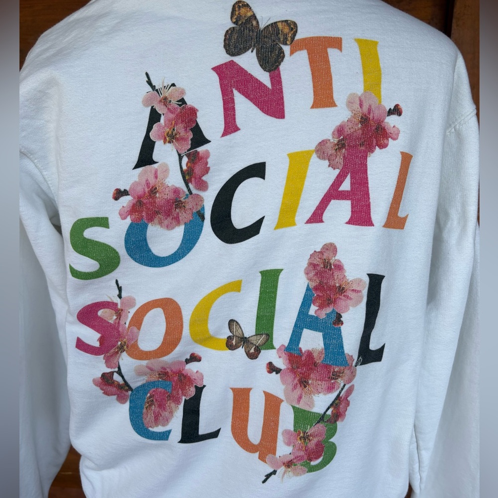 Anti Social Social Club Multicolor Logo Hoodie